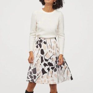 Richard Allen x H&M Collaboration Satin Skirt A-Line Size 6